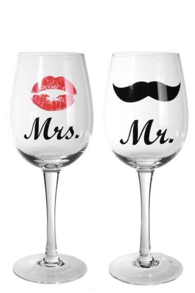 Vinglas Mrs. & Mr.