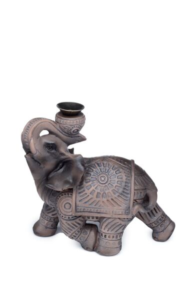 Backflow Rökelsebrännare Elefant