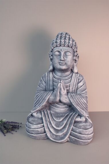Mediterande Buddha Figur