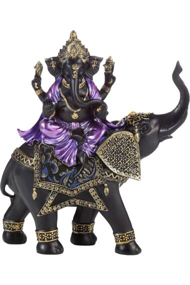 Ganesha Staty på Elefant