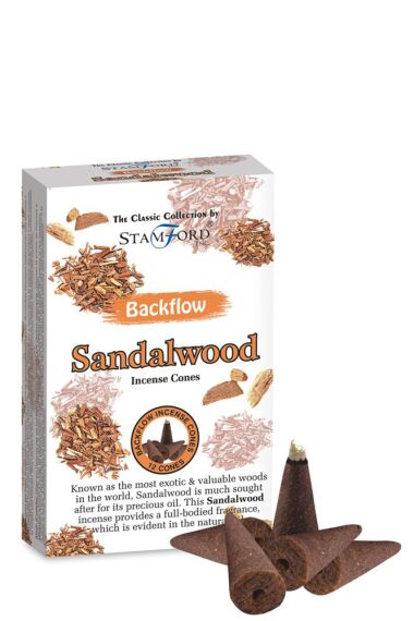 Rökelsekoner Backflow Sandalwood