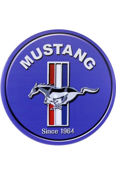 Metallskylt Mustang