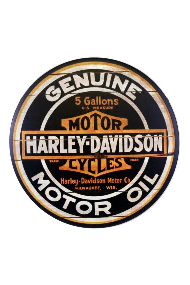 Metallskylt Harley Davidson