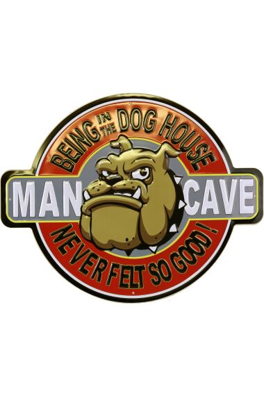 Metallskylt Man Cave