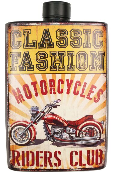 Retro Metallskylt Motorcycles Riders Club