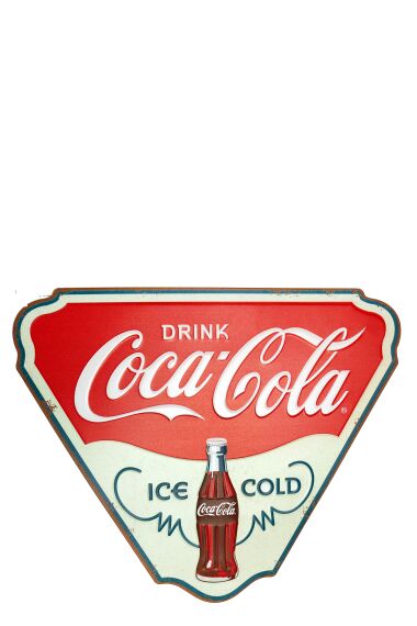 Retro Metallskylt Drink Coca Cola