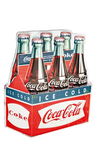Retro Metallskylt Coca Cola Ice Cold