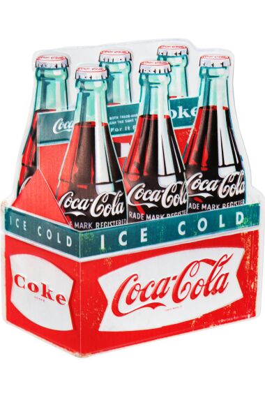 Retro Metallskylt Ice Cold Coca Cola