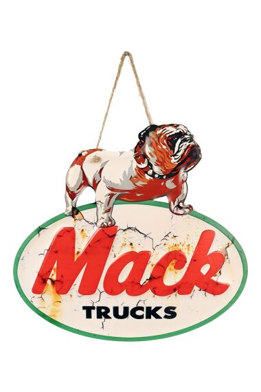 Retro Metallskylt Mack Trucks