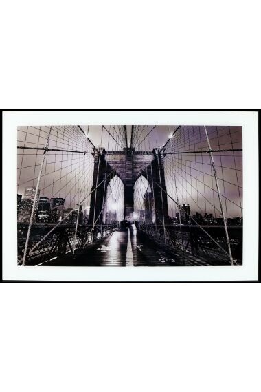 Tavla i Glas New York Broklyn Bridge