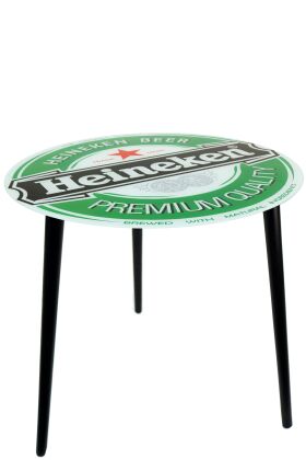 Retro Glasbord Heineken