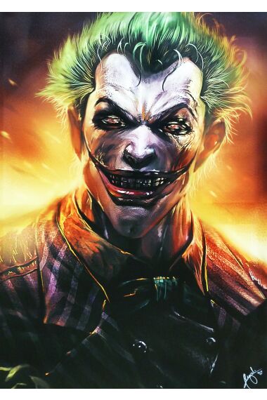 Tavla Canvas The Joker