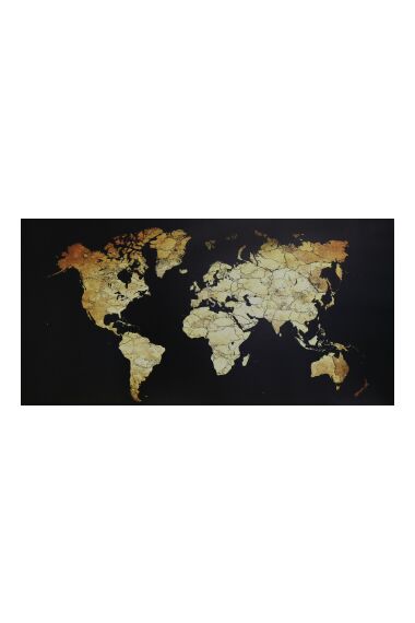 Tavla Canvas World Map