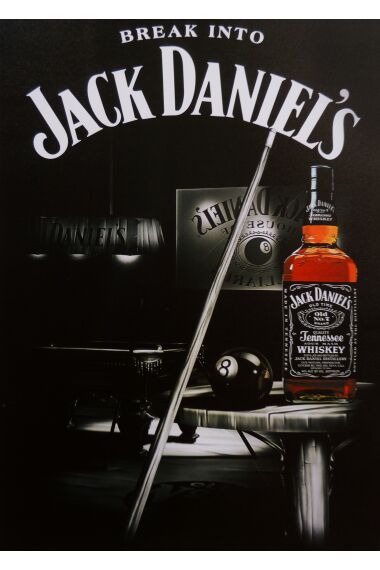 Tavla Canvas Jack Daniels